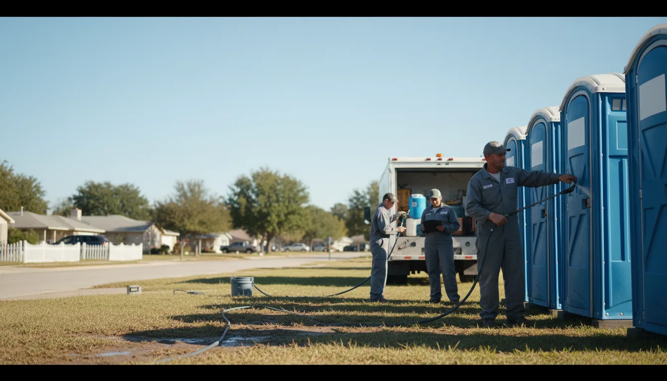 Long-Term Portable Toilet Rental in La Porte, TX near me